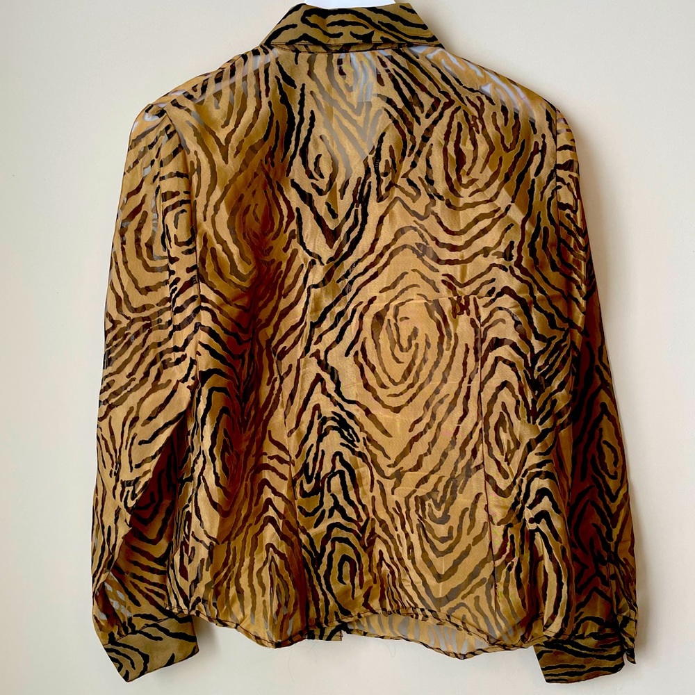 Shear blouse